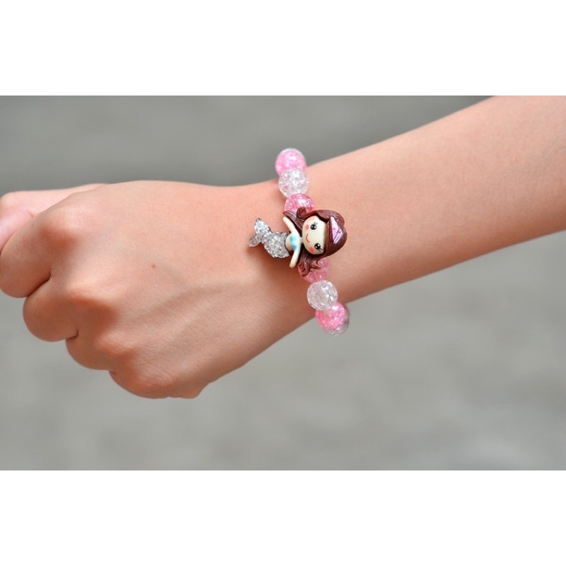 Vòng đeo tay trẻ em hình công chúa Disney Elsa dễ thương cho bé gái