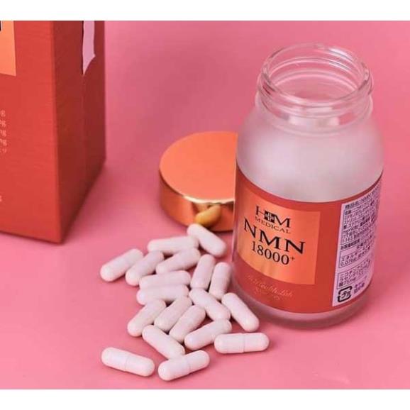 Viên uống bổ sung NMN HM Medical Aishodo NMN 18000+ 90 viên