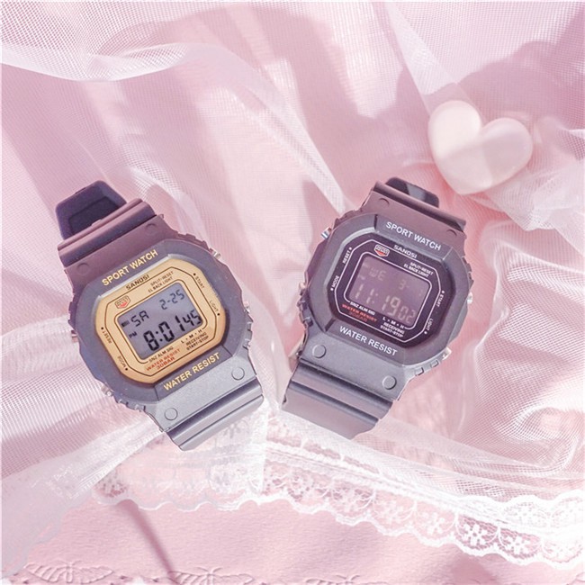 Đồng hồ thể thao Unisex Sport Watch  chạy kim và số size 36mm. | BigBuy360 - bigbuy360.vn