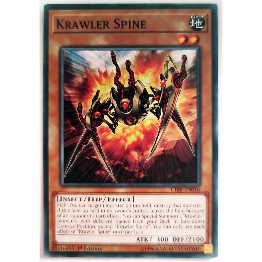 [Thẻ Yugioh] Krawler Spine |EN| Common