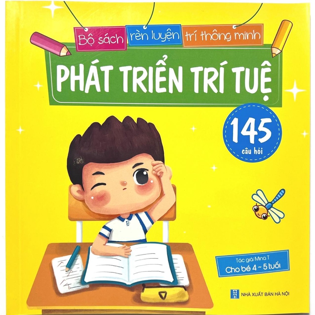 Sách - Phát Triển Trí Tuệ - 145 Câu Hỏi Dành Cho Bé 4 - 5 Tuổi