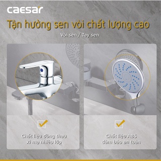 [Caesar] VÒI SEN LẠNH CAESAR S063C tay 1 chế độ xả