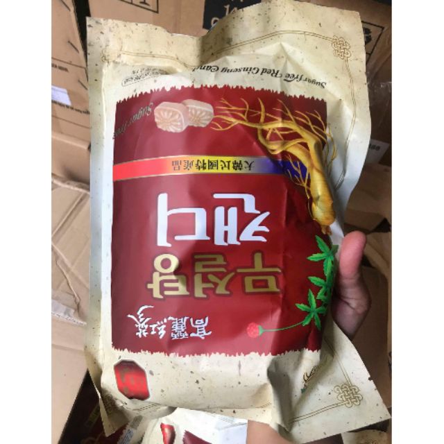 Kẹo Hồng Sâm không đường 500gr