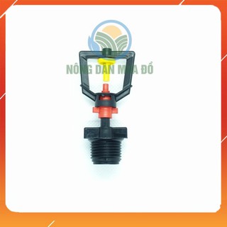 Béc tưới phun mưa toả tròn chống tắc xoay 360 độ  | Béc tưới phun sương