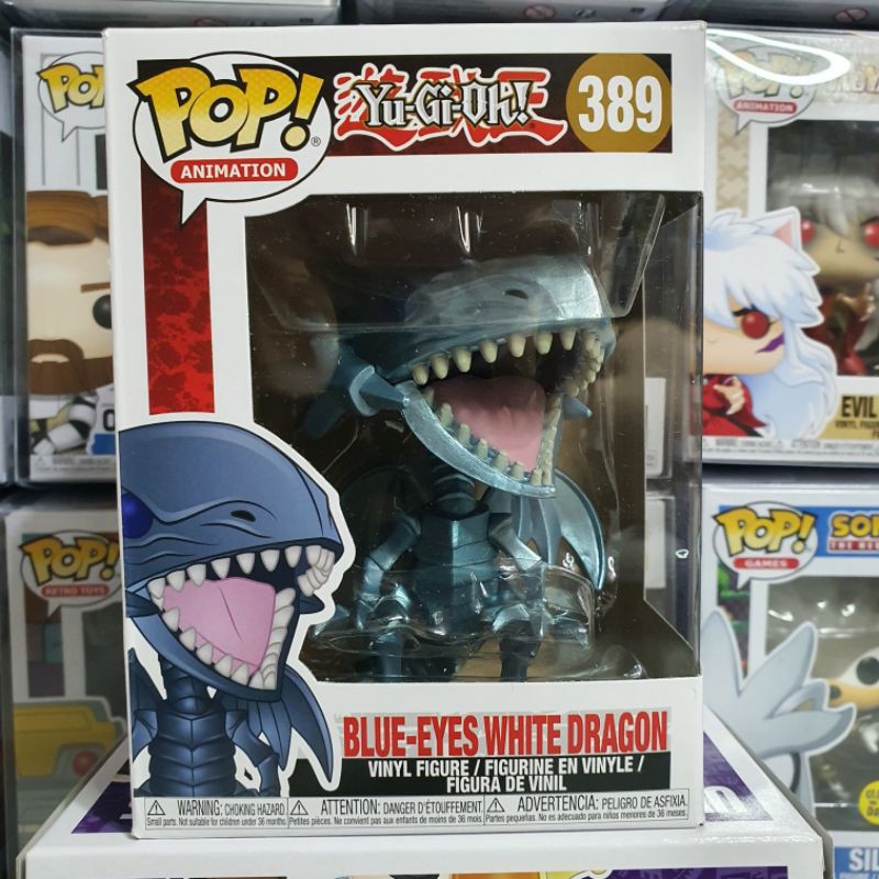 Đồ chơi mô hình funko pop 389 Blue-Eyes White Dragon - Yugi-oh