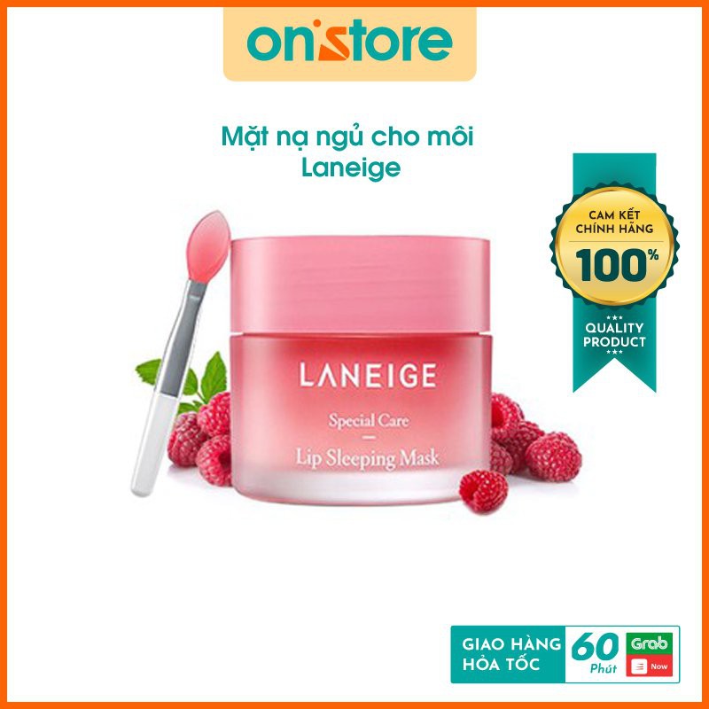 Mặt Nạ Ngủ Dành Cho Môi Laneige Lip Sleeping Mask 3G, Mặt Nạ Ngủ Môi Laneige Berry KOREA, Hồng Môi,Dưỡng Môi Căng Mọng