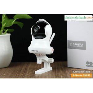 Camera IP Wifi  không dây SriHome SH020 3.6mpx Full HD 1080p  trang bị công nghệ cảm biến hồng ngoại,