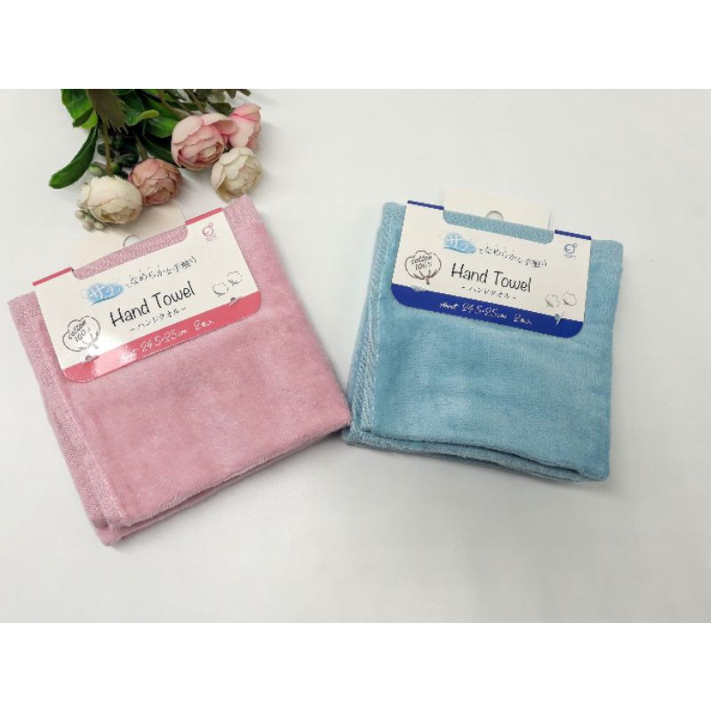 Set 2 khăn mặt mềm mịn cho bé 100% cotton&lt;br&gt;