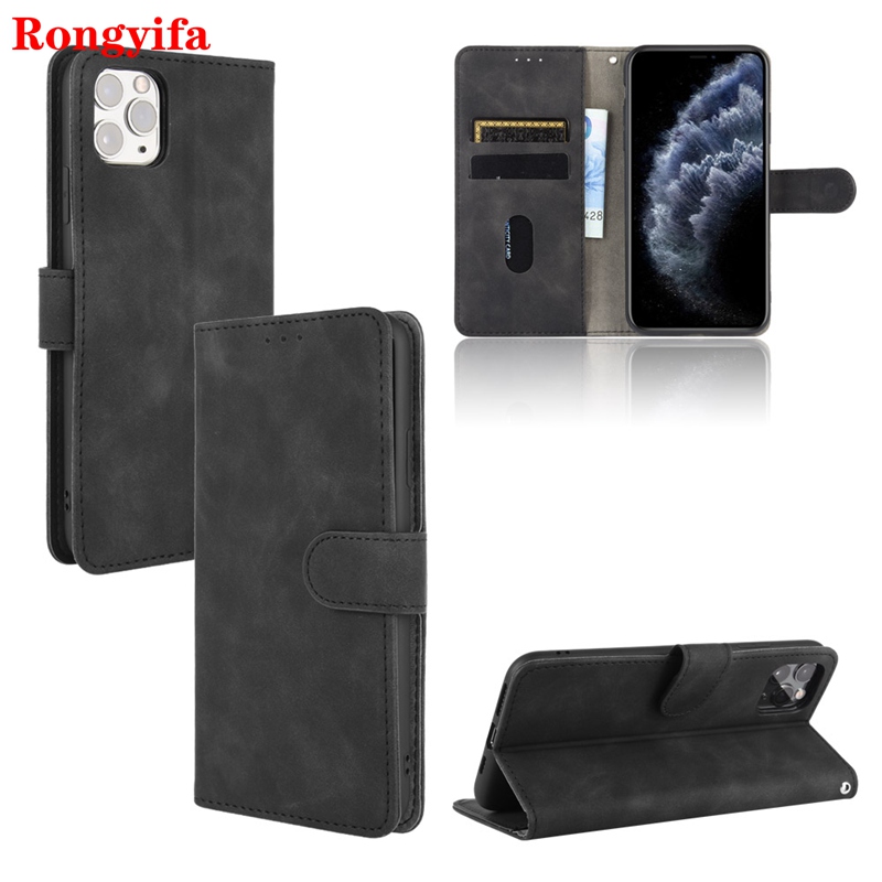 Bao Da Điện Thoại Nắp Gập Có Ngăn Đựng Thẻ Cho Iphone 11 Pro Xs Max Xr Xs X 8 7 6s 6 Plus 7 6 5