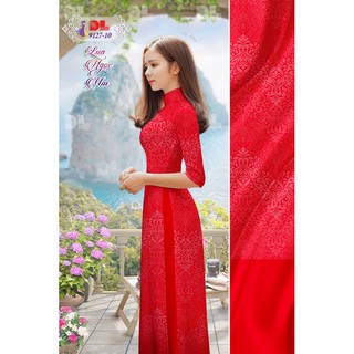 Vải áo dài in hoa