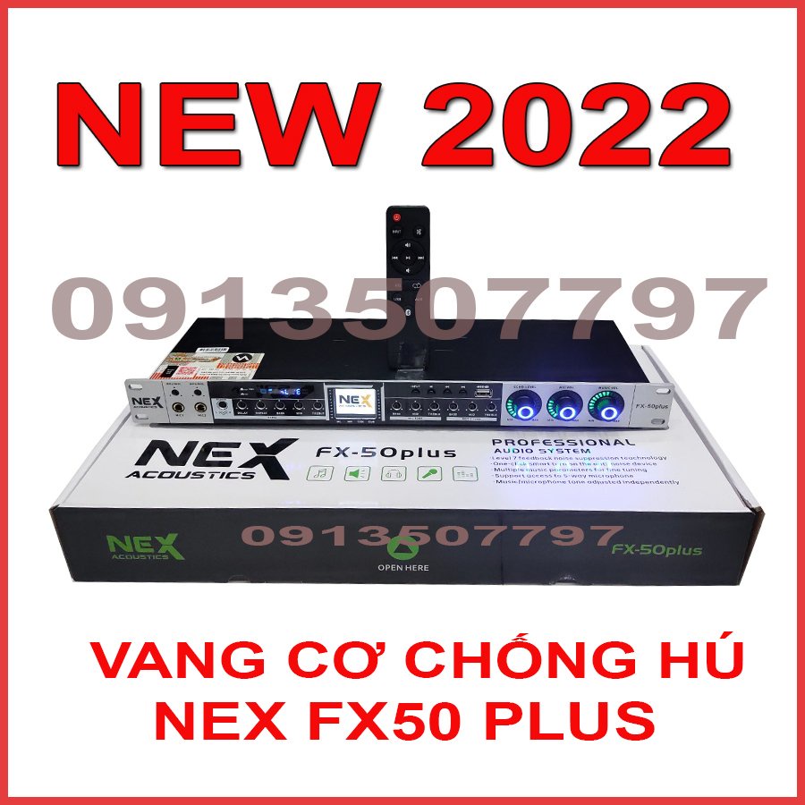 Vang cơ có REVERB FX50 plus chống hú 7 cấp