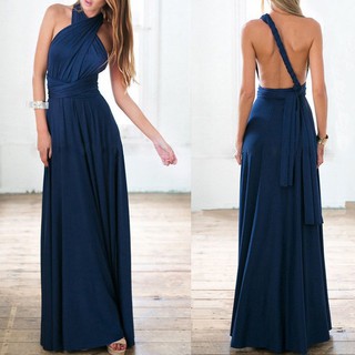 Dress Prom Gown Wrap Bridesmaid Long Wedding Beach Women Ball Party Hot Sale