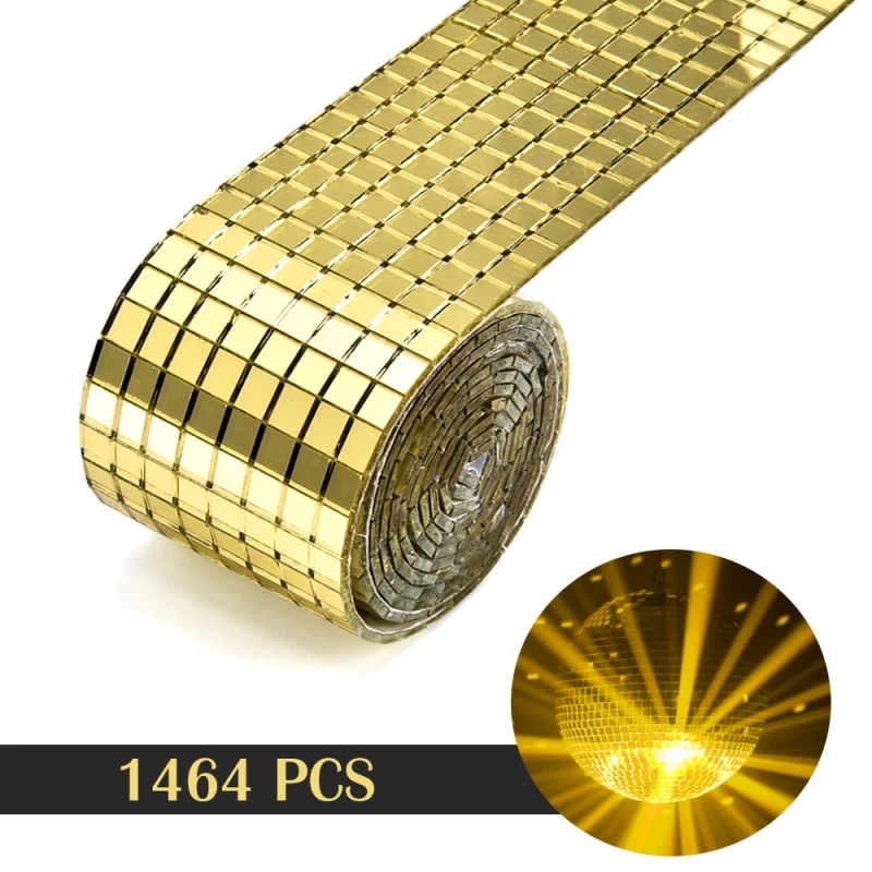 Gương Dán Tường Trang Trí Phong Cách Mosaic