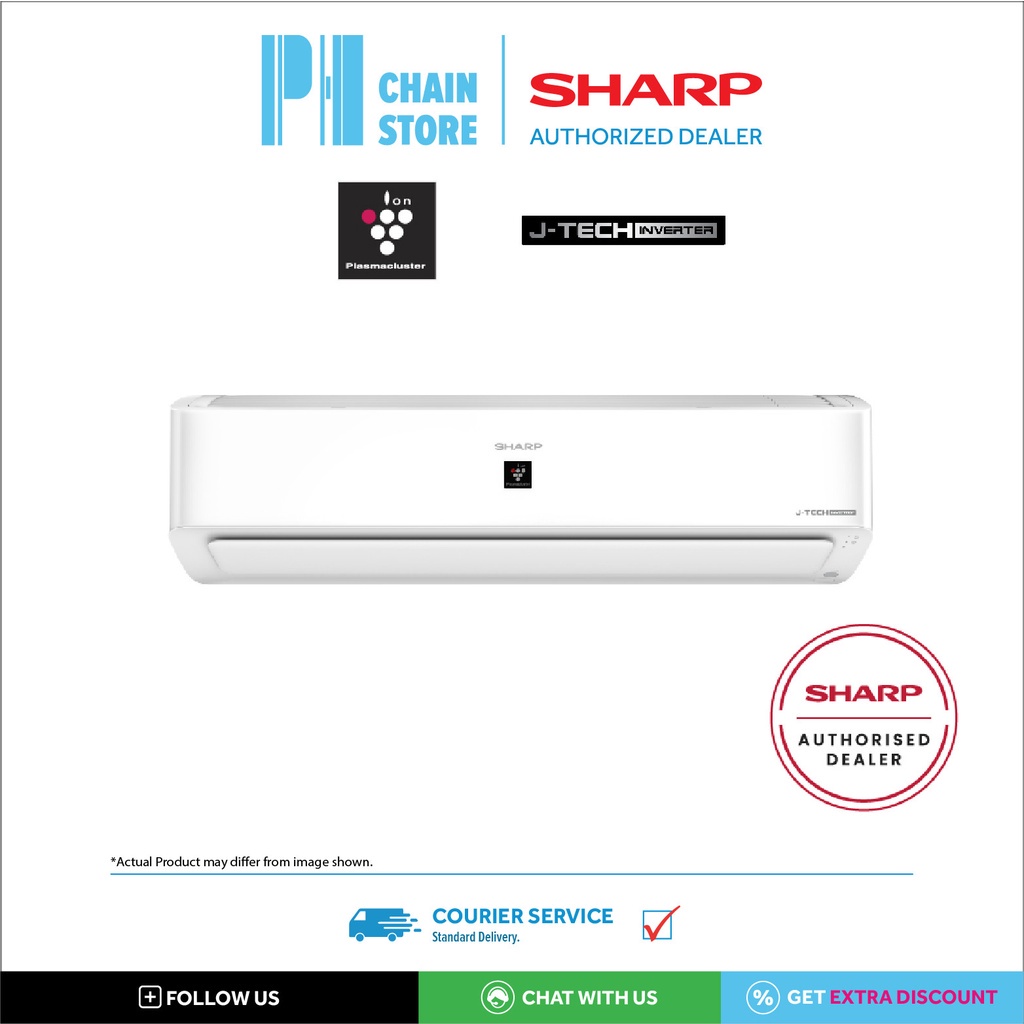SHARP AHXP10YMD AHXP13YMD AHXP18YMD AHXP24YMD 1.0HP-2.5HP J-TECH INV PLASMACLUSTER AIR CONDITIONER