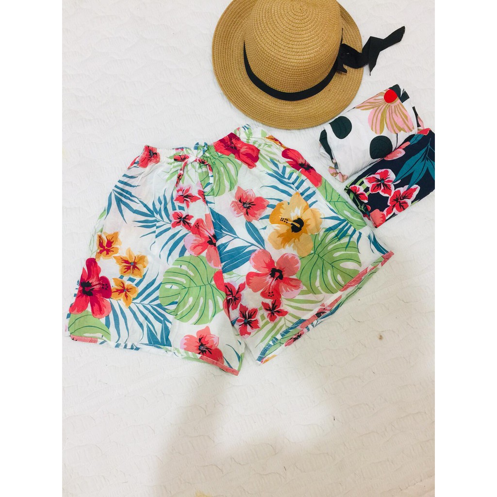 Quần đũi hoa siêu mát, siêu xinh, không co rút (47-65kg) | BigBuy360 - bigbuy360.vn