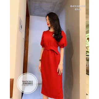 Đầm body đỏ kèm bell cực hot