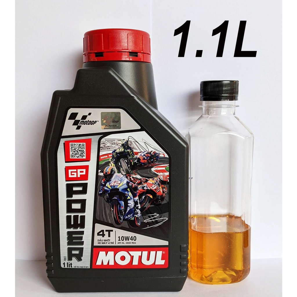 Motul GP Power 10W40 Cao Cấp Xe Số, Côn Tay