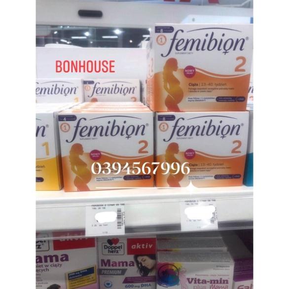 1 vỉ Femibion số 2 uống 1 tuần