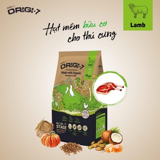 thức ăn hạt mềm hữu cơ ORIGI-7 vị thịt cừu 1.2kg
