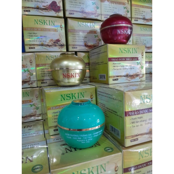 kem thảo dược nhân sâm nskin