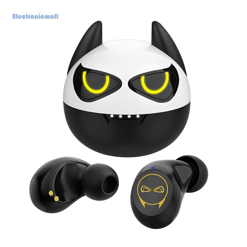 Set Tai Nghe Nhét Tai Bluetooth 5.0 Không Dây Onikuma T12 Kèm Hộp Sạc