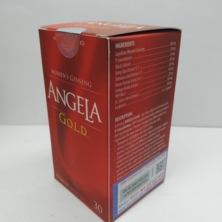 TPCN Sâm ANGELA ( lọ 60 viên)