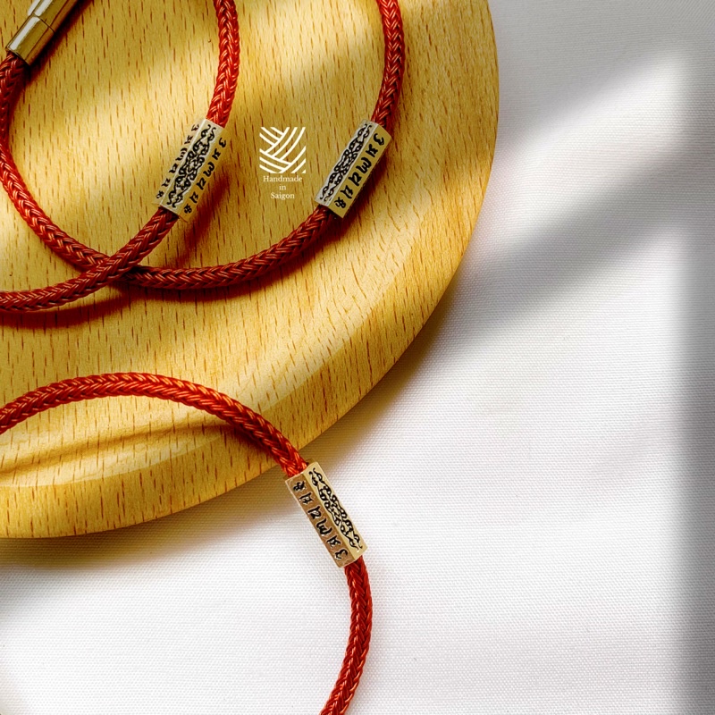 Vòng tay khắc Chú cầu Bình An, May mắn | BigBuy360 - bigbuy360.vn