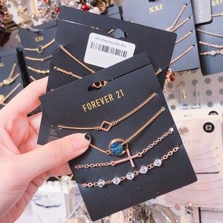 Lắc Tay hợp kim xi vàng/bạc Forever 21