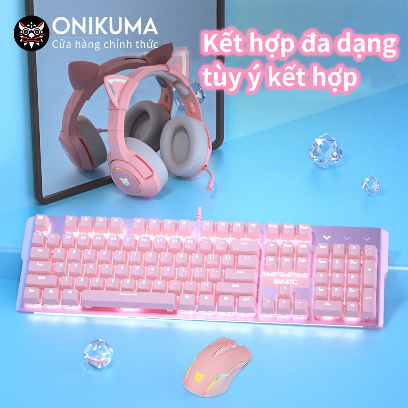 SG-8842 Bàn Phím Gaming có dây Giả Cơ Led Siêu Đẹp Chuyên Chơi Game, Văn Phòng Cho Máy Tính Laptop