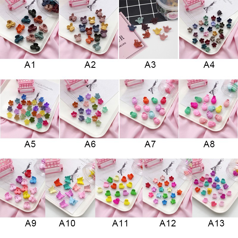 Bộ 40 Kẹp Tóc Nhiều Màu Cho Bé Gái