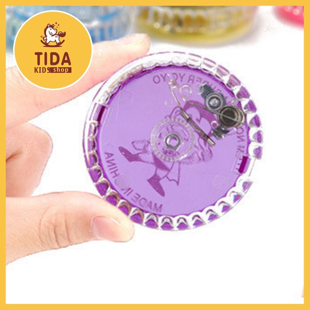 Đồ Chơi Yoyo Có Đèn Led Phát Sáng ⚡ HÀNG ĐẸP ⚡ Dùng Làm Quà Tặng Cho Bé Từ 3 Tuổi, Đồ Chơi Giải Trí TiDa Kids Shop