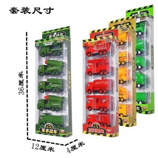 Set 5 xe sắt công trình (4 mẫu loại đẹp)