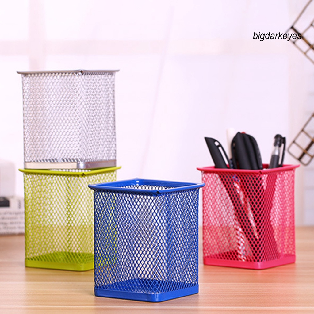 Giá Đỡ Bút Bằng Sắt Rèn Sức Chứa Lớn Để Bàn Tiện Dụng