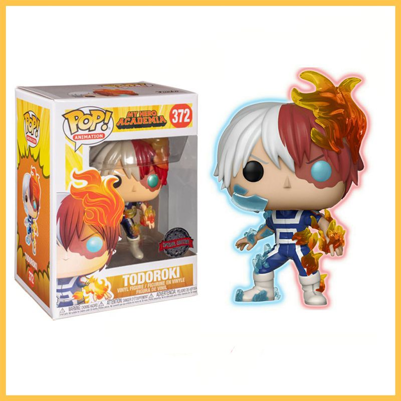 Popko! Mô Hình Nhân Vật todoroki Phim Hoạt Hình my hero academy Bằng vinyl Phát Sáng Trong Bóng Tối