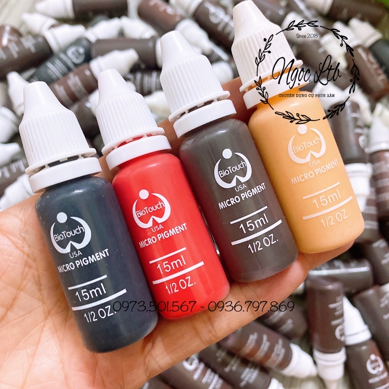 Mực tập Bio phun xăm, điêu khắc