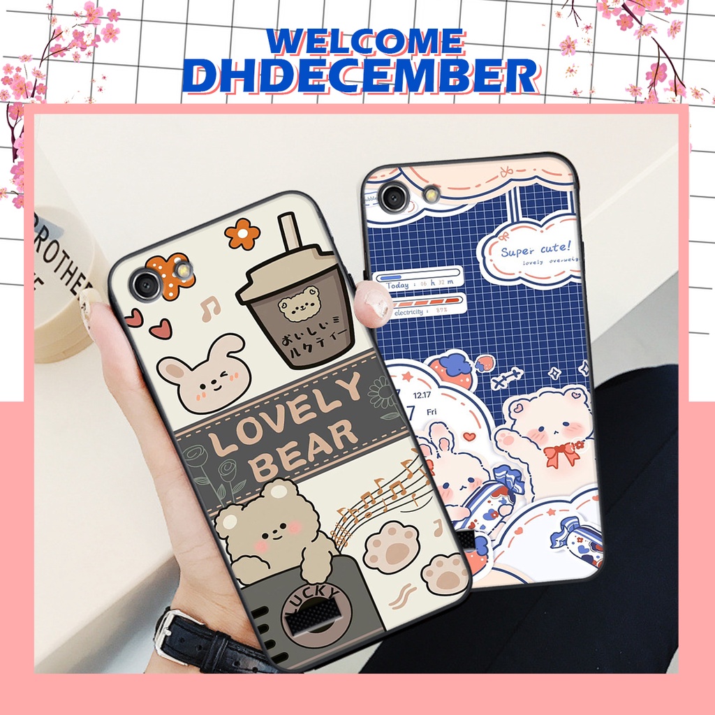 Ốp lưng Oppo A33 / NEO 7 in hình nice ,good luck happy ốp xinh viền dẻo đẹp chất