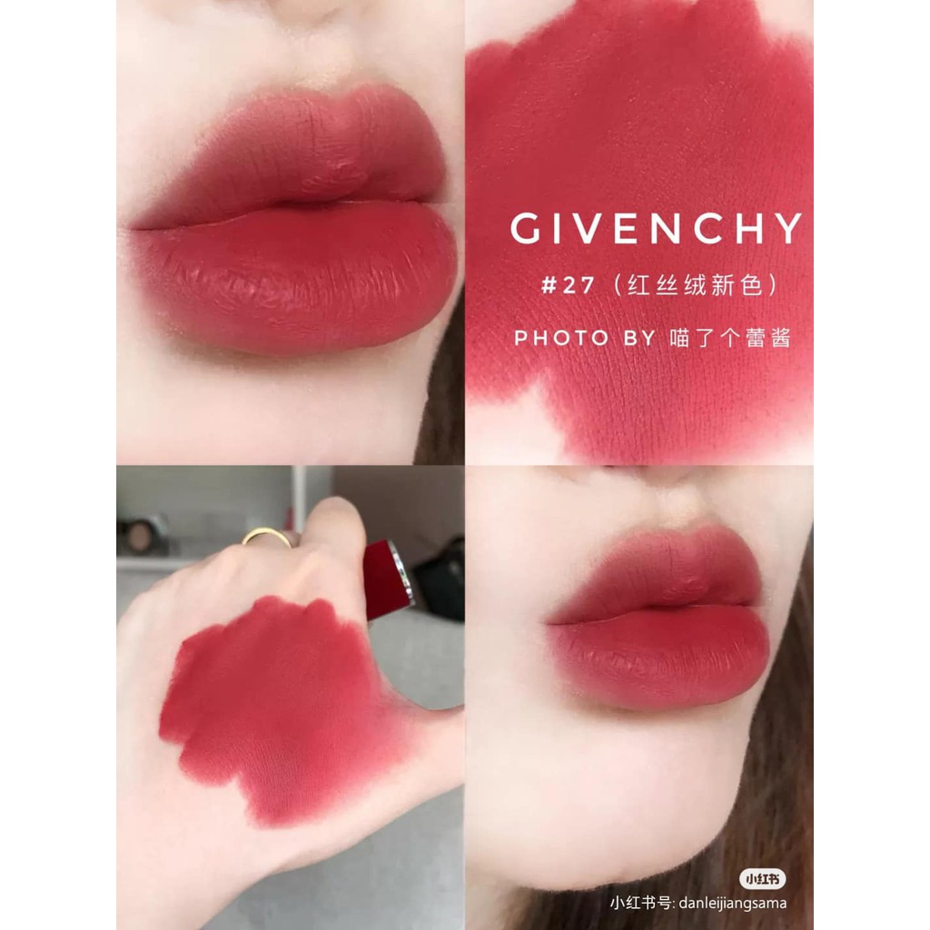 [Givenchy] Son Givenchy Le Rouge Deep Velvet Limited Full size_Hàng Chính Hãng