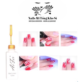 Cọ nét AIGER , cọ gel vẽ trang trí móng chính hãng