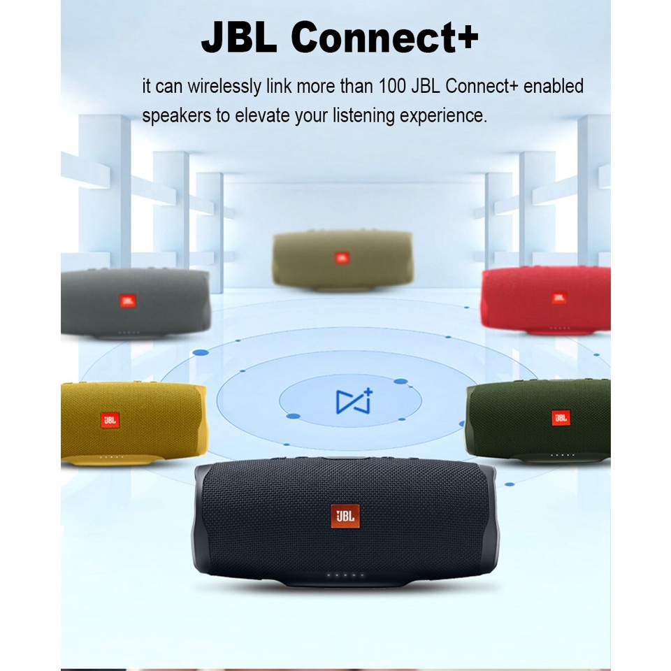 Loa Bluetooth Jbl Charge 3 / Charge 4 Chống Nước Ipx7 Âm Thanh Hifi Và Phụ Kiện