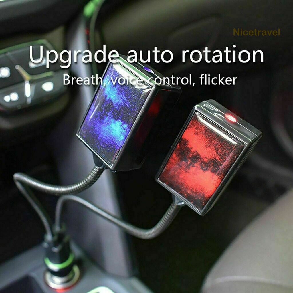 Đèn Led Chiếu Hình Bầu Trời Đầy Sao Xoay Tự Động Usb Trang Trí Nội Thất Xe Hơi | BigBuy360 - bigbuy360.vn