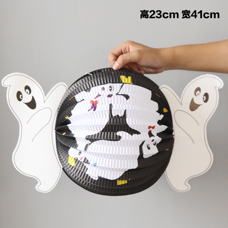 Đèn Lồng Bí Ngô Halloween Đèn Lồng Giấy Cầm Tay Trẻ Em Trong Nhà Lễ Hội Đồ Trang Trí Đạo Cụ