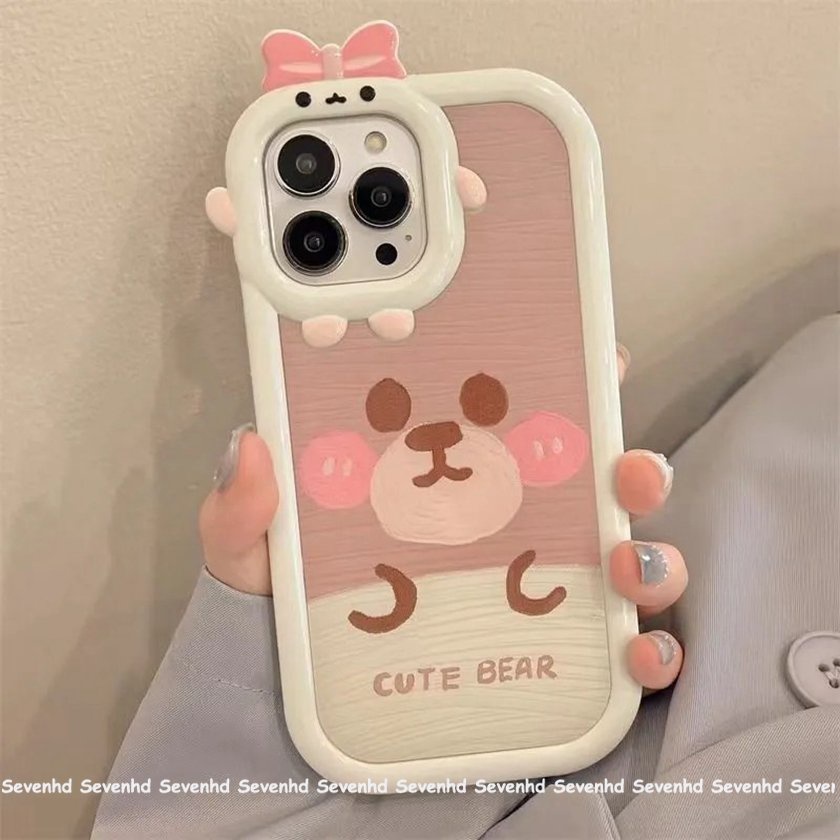 Ốp Điện Thoại Mềm Trong Suốt In Hình Quái Vật Nhỏ Hoạt Hình Cho iPhone 14 13 12 11 Pro Max Xs Max Xr X 7 8 6 6s Plus