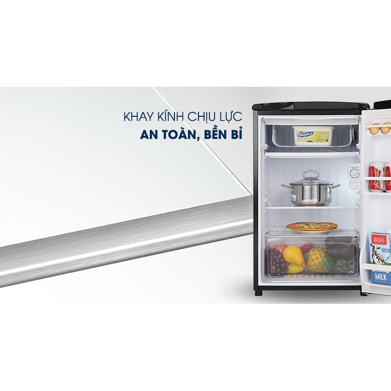 Tủ lạnh Aqua 90 lít AQR-D99FA Mới 2020