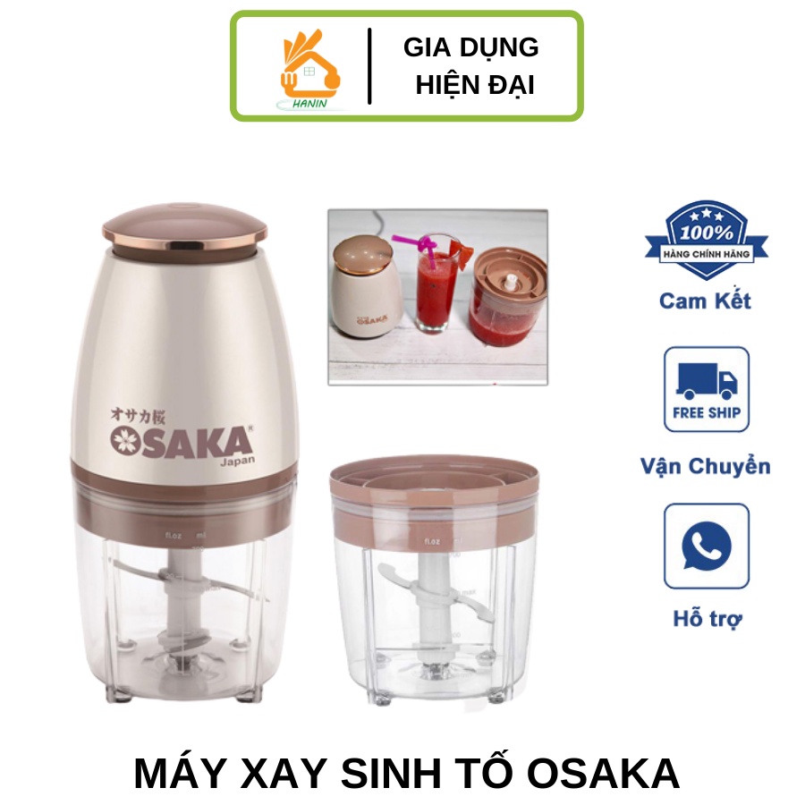 Máy Xay Sinh Tố Đa Năng Osaka Nhật Bản 4 Lưỡi Dao,chính Hãng MẪU 2019