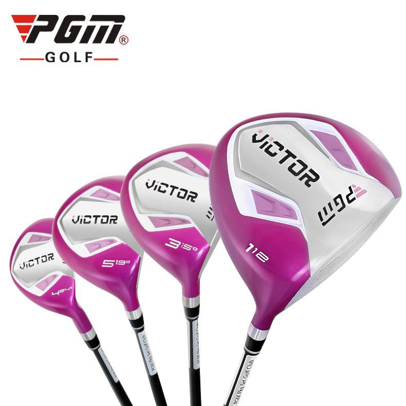 Bộ Gậy Golf Nữ  Màu Hồng PGM 12 Gậy Và Túi- giá tốt