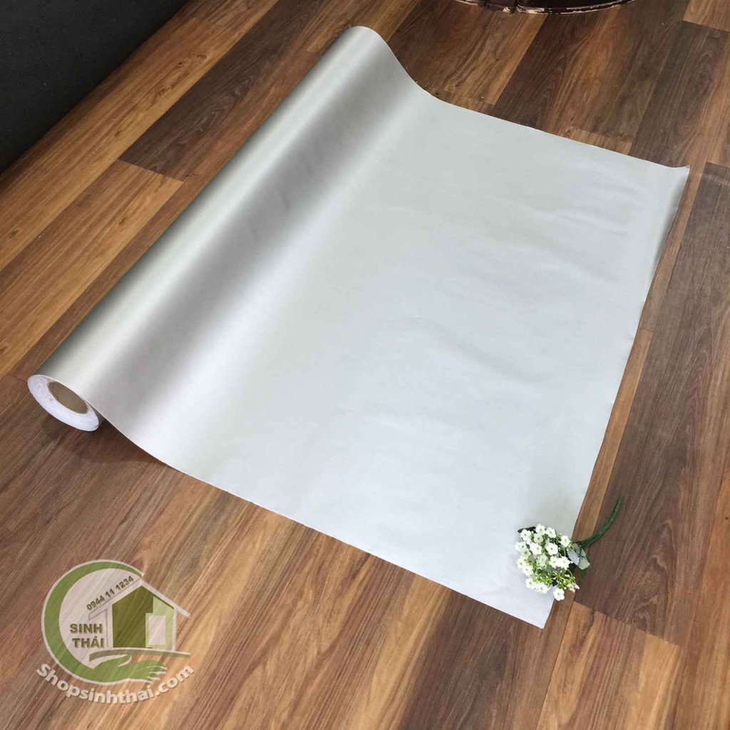 Giấy dán tường decal nhôm xước 3d -  - có sẵn keo dán