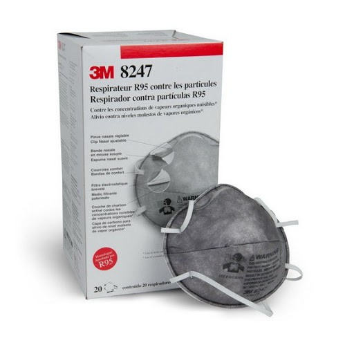 Khẩu trang than hoạt tính 3M 8247