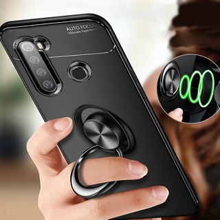 Ốp lưng cứng có nhẫn móc tay nhiều mẫu mã cho điện thoại Realme 5 5 Pro