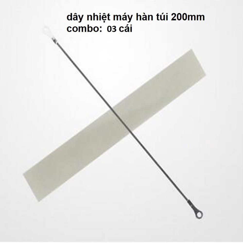 Bộ dây nhiệt thay thế máy hàn miệng túi Rộng 5mm * 200/300mm