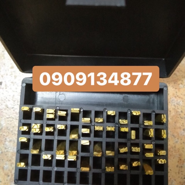 Hộp số máy in date dập tay DY 8, số máy đóng date, số máy in hạn sử dụng, số máy dập date thủ công
